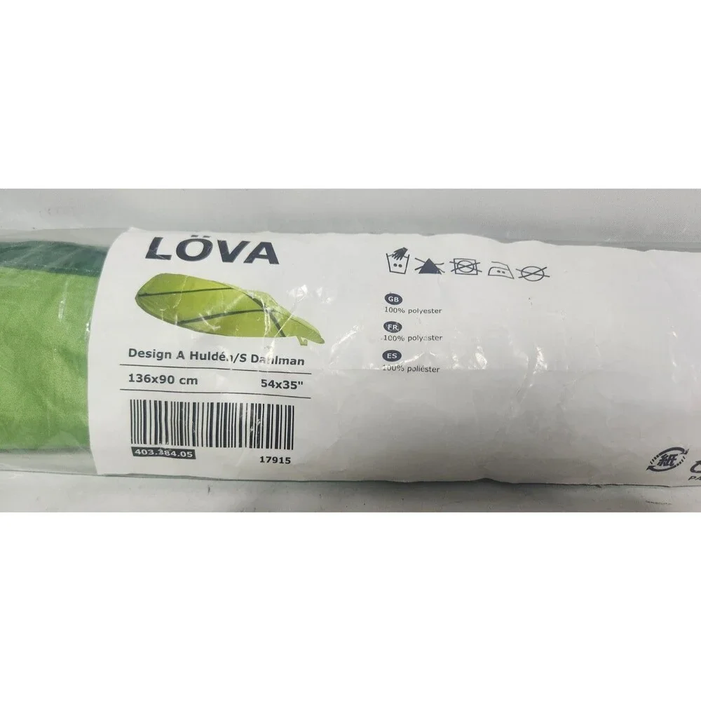 IKEA LOVA Light Green Bed Canopy Leaf Nursery Bedroom 54x35 New, Sealed